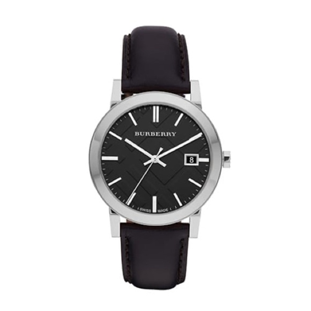 Burberry The City Watch 38mm Silver Black Women’s‎
